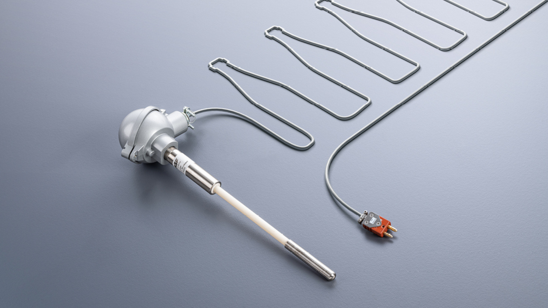 temperature sensor or thermocouple